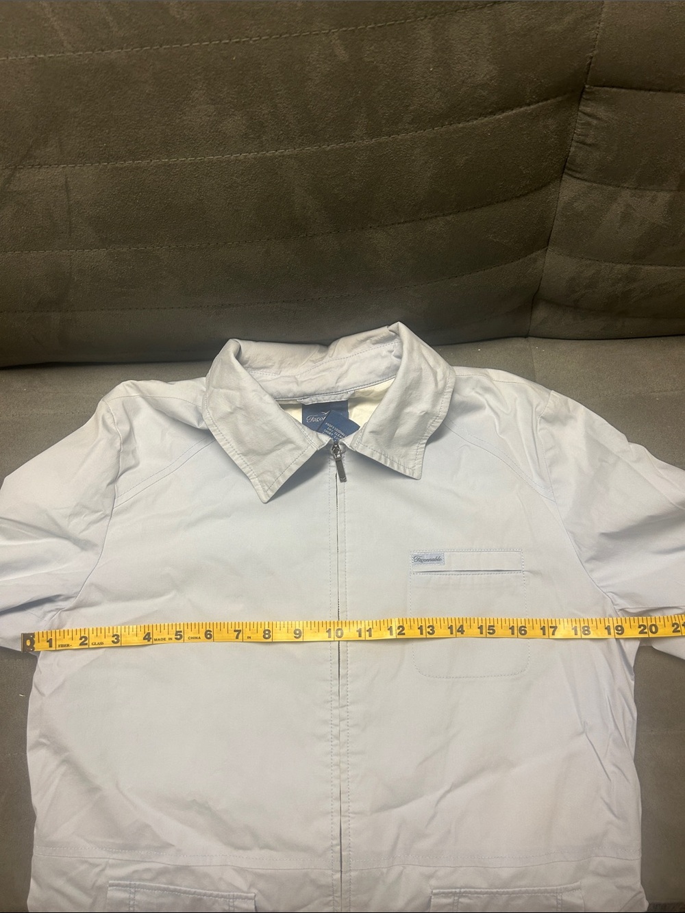 Faconnable women’s water-resistant lined jacket size M light lilac quality - Picture 7 of 7